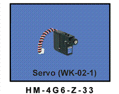 HM-4#6-Z-30 Swashplate Servo x1
